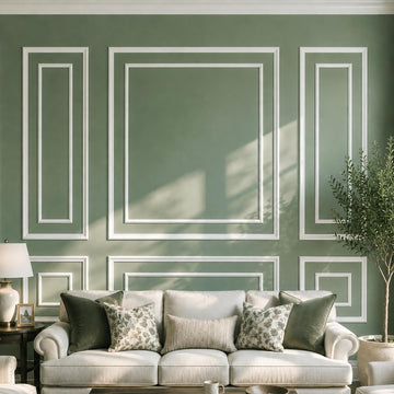 Pre Cut Wall Molding Kit for Accent, 6 Set Bilinear Frame