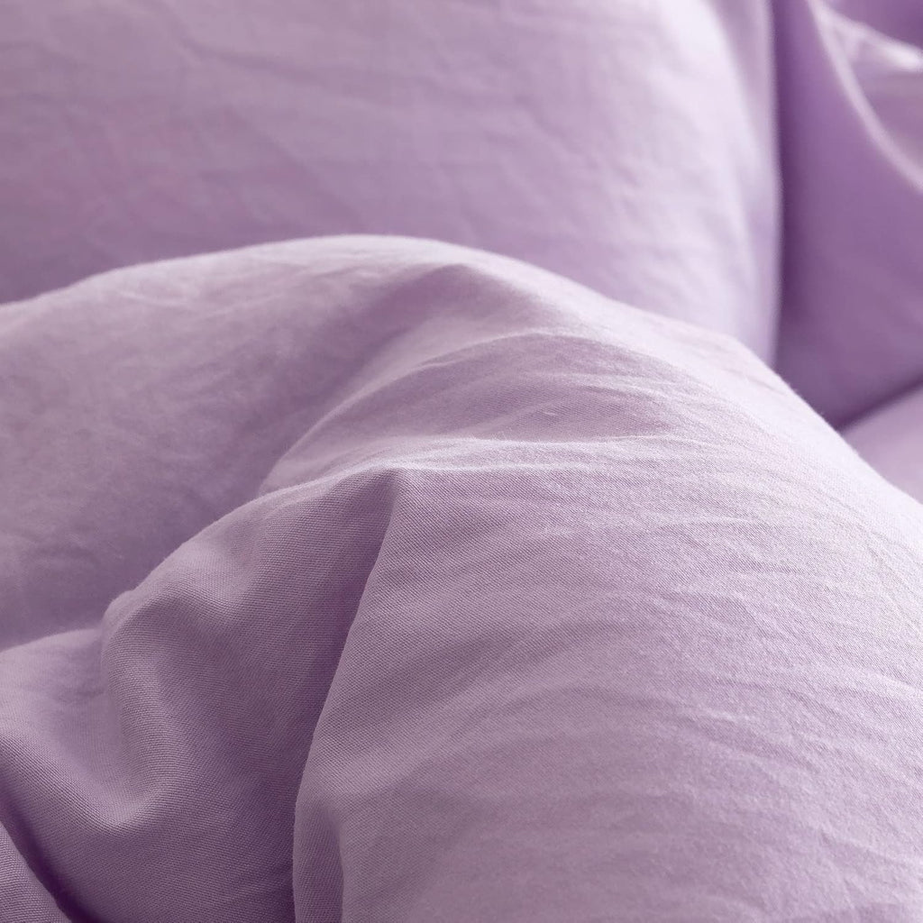 Comforter Sets for Girls Boys Teens Lavender, 3pcs (1 Boho Comforter & 2 Pillowcases) Lightweight Kids Comforter