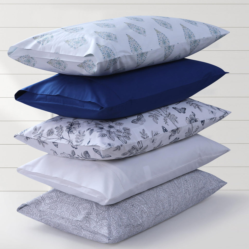 Organic Cotton Full Percale Sheets, Pure White