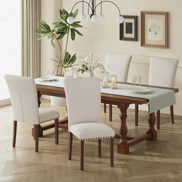 Upholstered Dining Chairs Set of 4