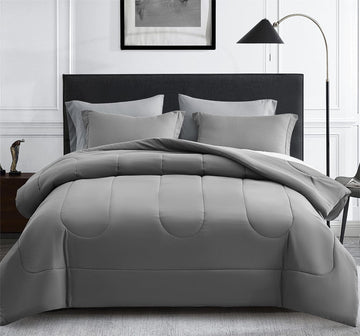 Maple&Stone Comforter Set 7 Pieces Bed in a Bag