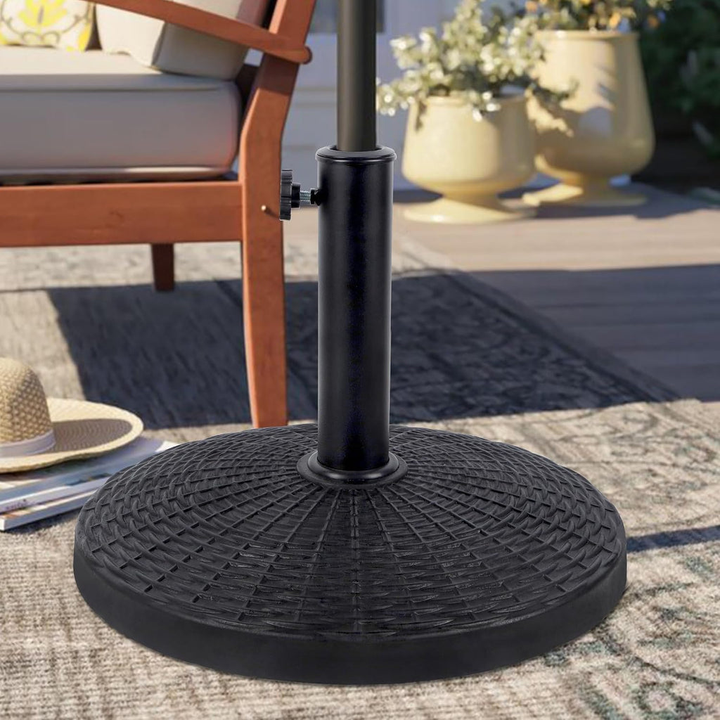 26.5 lbs Heavy Duty Patio Market Umbrella Base Stand