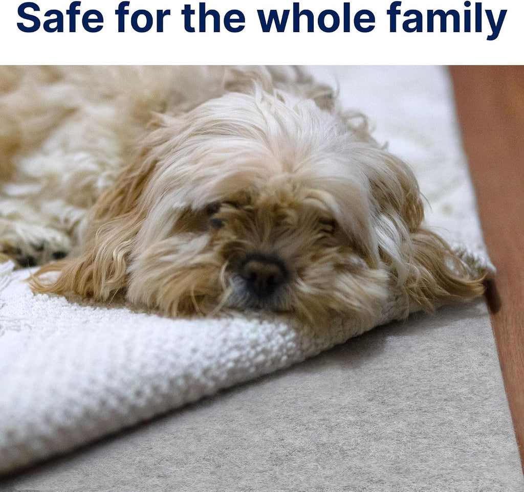 Eco-Plush - 9'x12' - 1/2" Thick - 100% Felt - Luxurious Cushioned Rug Pad - Available in 3 Thicknesses, Many Custom - Set of 108