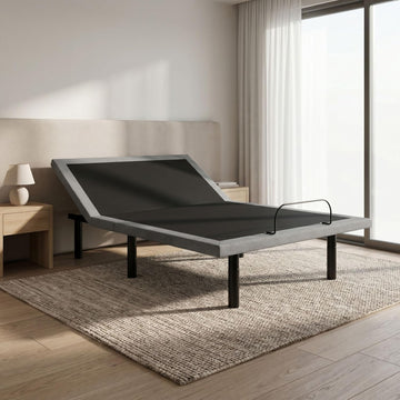 Twin Adjustable Bed Frame with Massage and Remote