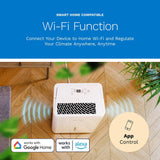 Dehumidifier 1,800 Sq Ft Wi-Fi (8 Pint MAX 24 Pint at 95°F, 90% RH) for Advanced Humidity & Moisture Control, Quiet