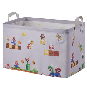Super Storage Basket for Kids, Collapsible Baby Laundry Large Hamper, Waterproof Nursery Bedroom Decor, Brothers Dirty
