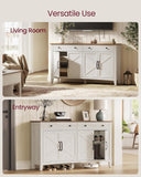 LIRY Collection - Buffet Cabinet, Coffee Bar Cabinet with 2 Drawers, Adjustable Shelves