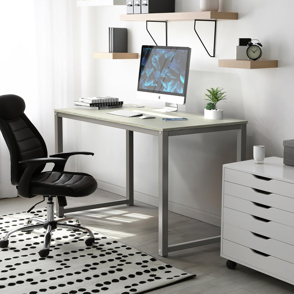 48-Inch Commercial-Grade Office Computer Desk, Maple
