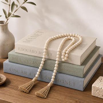 Decorative Books Set of 3 - Minimalist Faux Books for Coffee Table | Aesthetic Hardcover Fake Book Boxes for