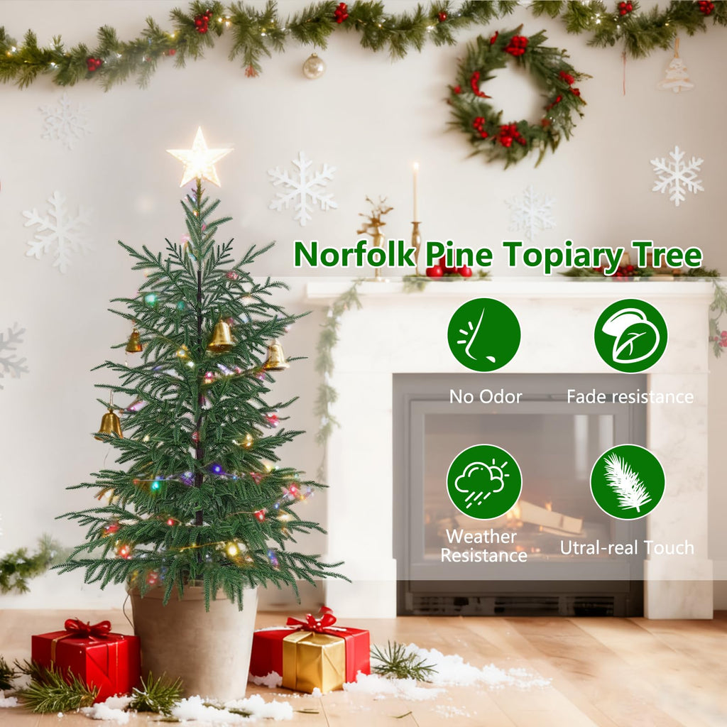 4FT Artificial Norfolk Pine Tree