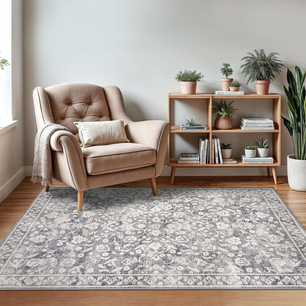 Vintage 3x5 Washable Rug