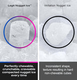 2.0 Ultra Nugget Ice Maker with .75 Gallon Side Tank and Scale Inhibiting Filter, Scoop Included, 38 lbs in 24 Hours