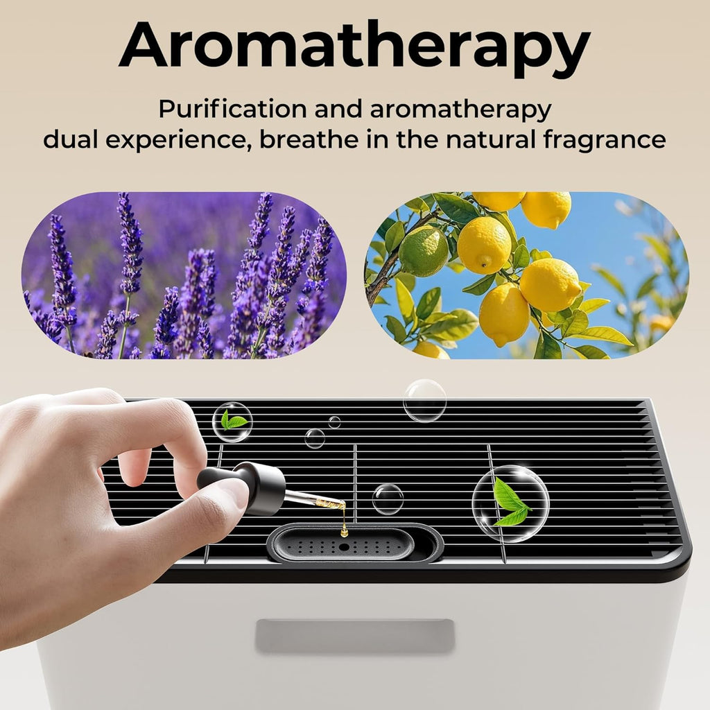 Air Purifiers for Home Large Room, Air Purifier up to 2200sq.ft, PM2.5 Air Quality Display, Sleep Mo