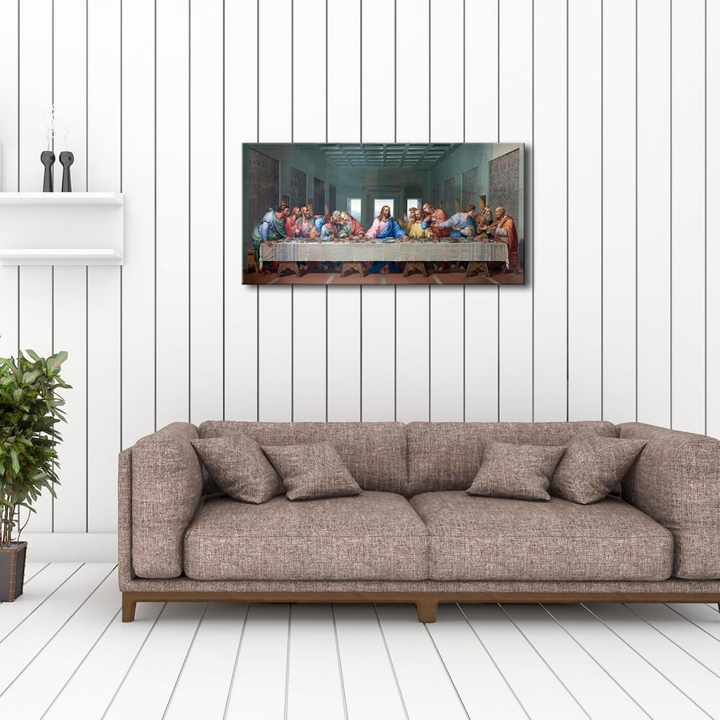 Canvas Prints Wall Art the Last Supper by Leonardo Da Vinci Classic Art Reproductions Jesus Canvas Wall Art Decoration