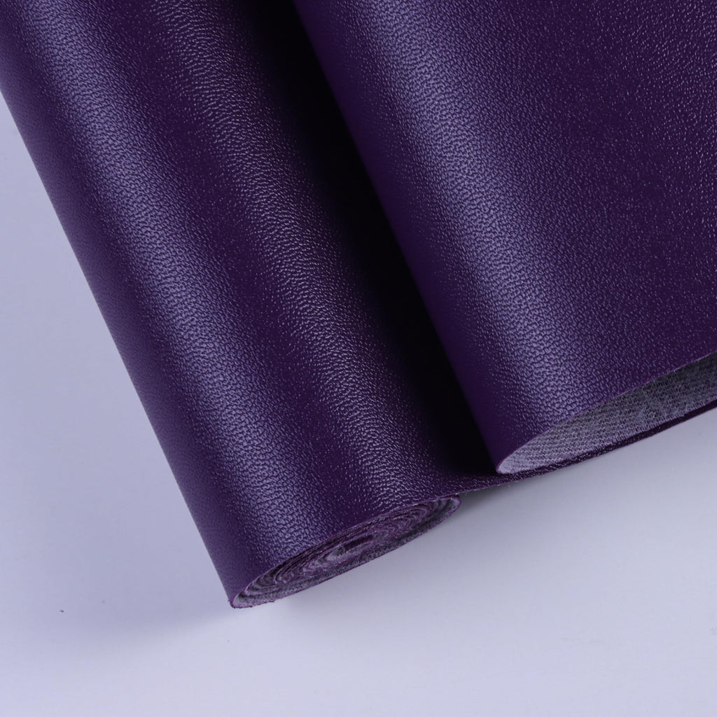 Faux Leather Sheets for Craft One Roll Soft Smooth Surface Solid Leather Fabric Sheets 12" x 53" (30cm x 135cm) Inch
