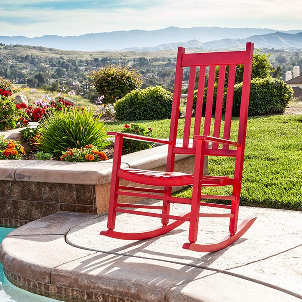Vermont Porch Rocker - Chili Pepper