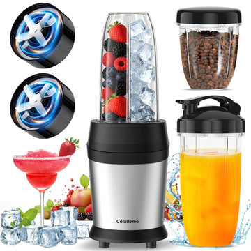 Smoothie Blender, Personal Kitchen Blender for Ice Crushing