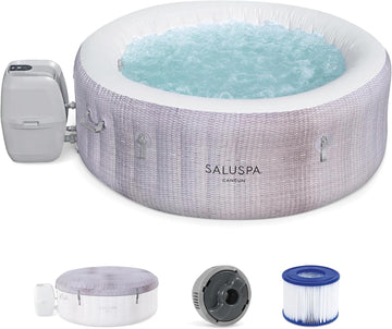 SaluSpa Cancun Energy-Efficient 2-4 Person Inflatable Hot Tub