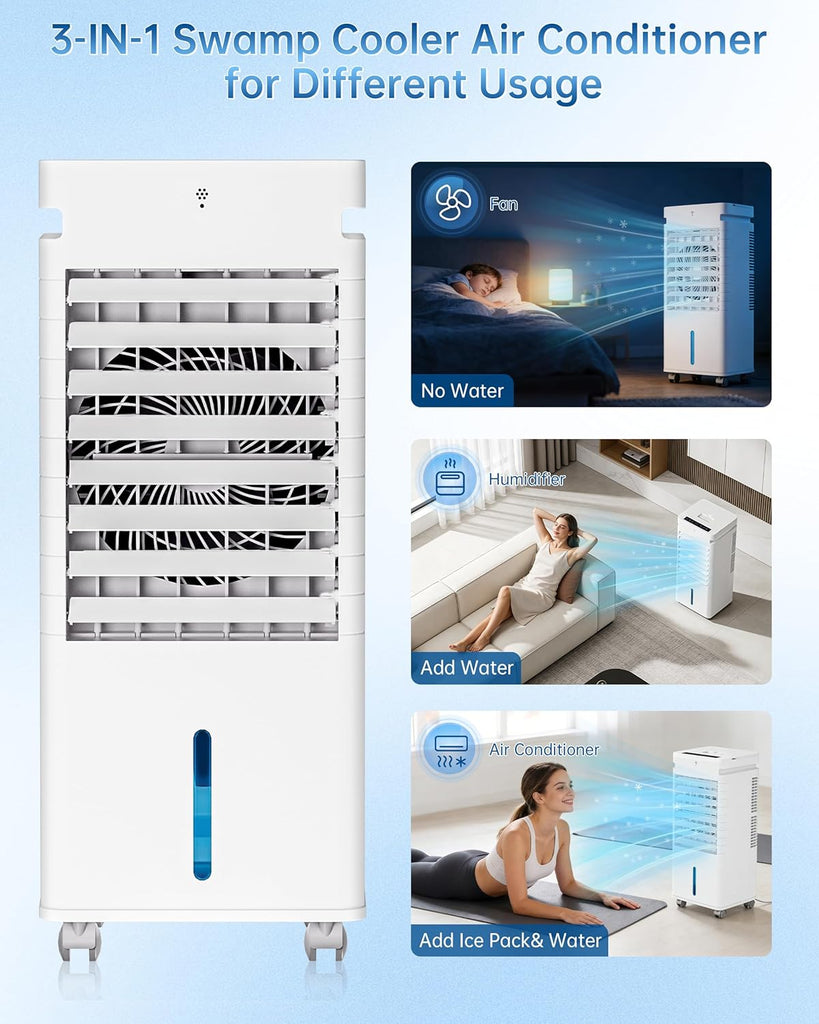 Portable Air Conditioners, Swamp Cooler Portable AC Unit for Room