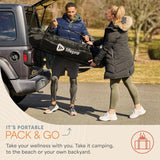 Lifepro ZenZone Outdoor Sauna Tent - Portable Wood Burning with Stove