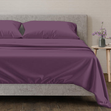 100% Egyptian Cotton Split King Sheets Sets for Adjustable Bed - Luxury High 600 Series Voyage Collection Split King