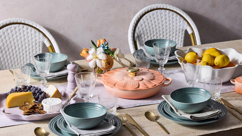 Stoneware Dinnerware Set, 16 pc., Oyster