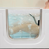 Ella Laydown 32x72 Air Massage Walk-In-Bathtub Left Drain, Bi-Fold Shower Screen