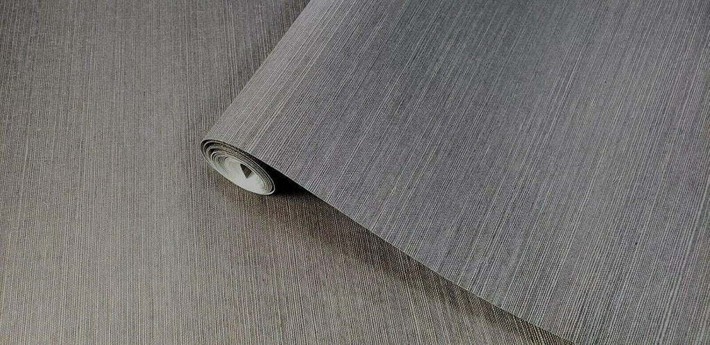 Wallpaper Rolls Grass Cloth Charcoal Gray Taupe sisal Natural Real grasscloth Plain wallcoverings
