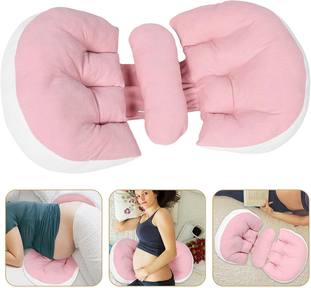 U-Shaped Pregnancy Pillow for Women Full Body Maternity Pillow with Back and Belly Support for Pregnant and Nursing