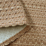 Hallway Washable Runner Rug,2x10 ft Boho Braided Kitchen Rugs,Neutral Entryway Rug,Faux Jute Rug,Non