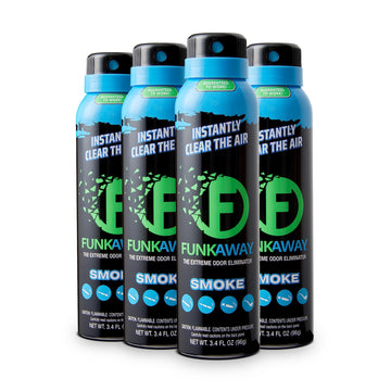 Smoke Odor Eliminator Air Freshener Room Spray, 3.4 oz, 4 Pack