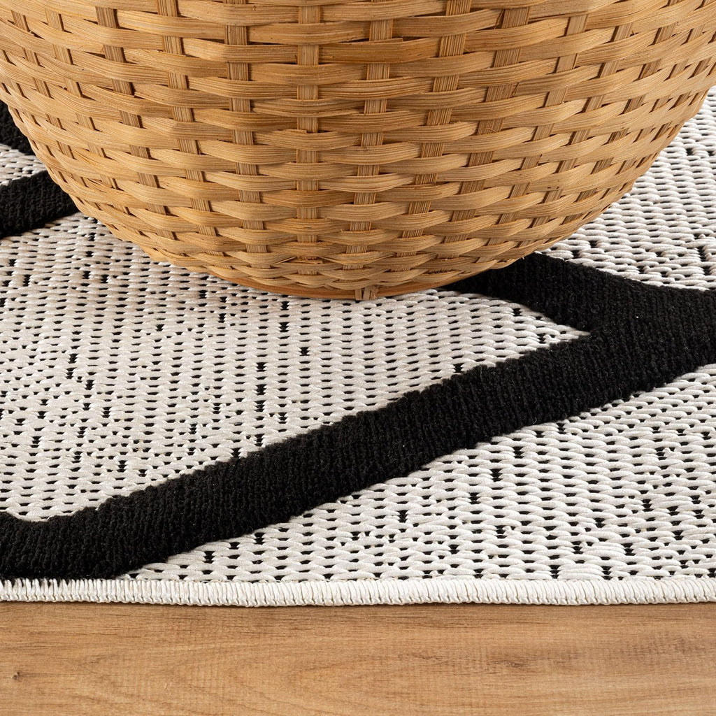 Modern Rug 10x14 Luxury Diamond Pattern Large Micro Loop Area Rugs Soft High-Low Pile Stain Resistant Easy to Clean