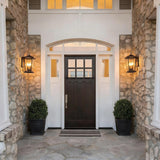 Outdoor Wall Lantern, Large Exterior Waterproof Wall Sconce Light Fixture