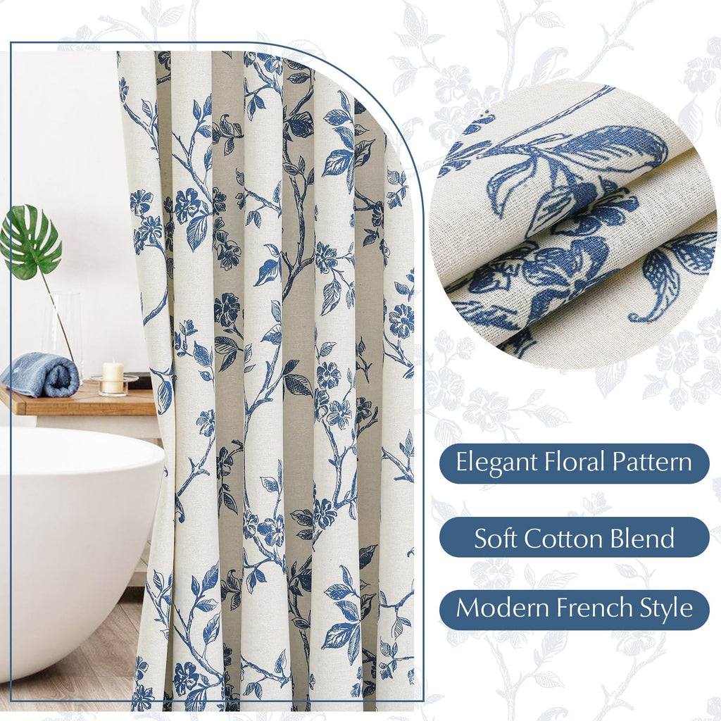 Extra Long Cotton Floral, 72 x 96