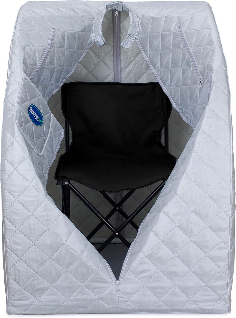 Portable Steam Sauna for Home - Personal Full Body Detox Sauna Tent with 800W Steam Generator, 60-Min Timer