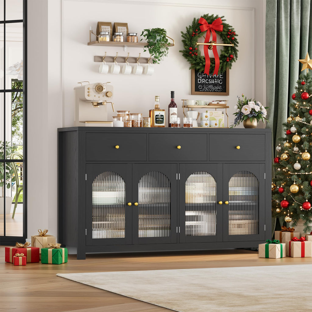 Buffet Cabinet with Storage, Kitchen Storage Cabinet