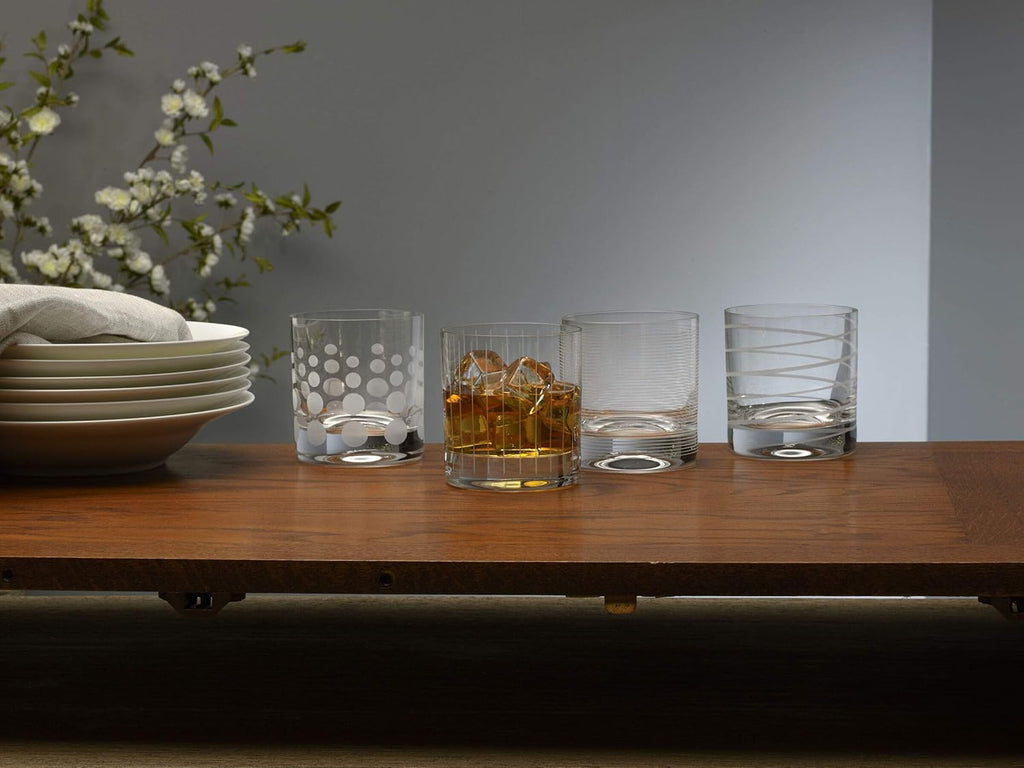 Cheers Double Old Fashioned Glass, 12.75-Ounce, Set of 4
