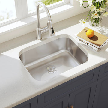 23 Inch Undermount Single Bowl Kitchen Sink