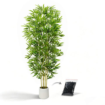 Fake Bamboo Tree, 6FT Artificial Plants Decor