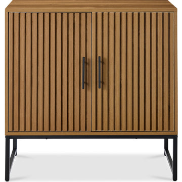 Slatted Sideboard Buffet Cabinet, Entryway Table, Accent Storage Cabinet, Console Table - Brown