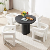 Modern Dining Chair Set of 2 / Living Room Chairs, Fabric Armchair