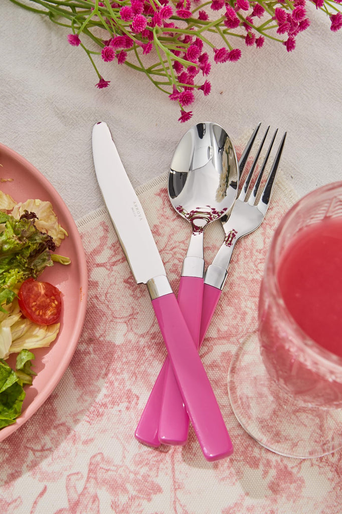 Silverware Set Stainless Steel Colorful Tableware Kitchen Flatware Set Utensils, Includes Dinner Knives, Forks