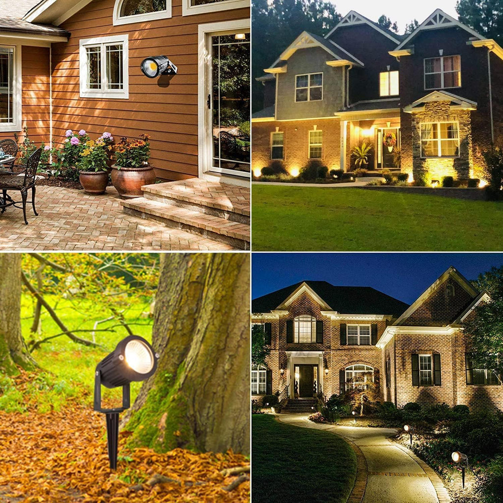 Low Voltage Landscape Lights 5W LED Landscape Lighting 12V 24V Outdoor Spotlights Waterproof Garden Decorative