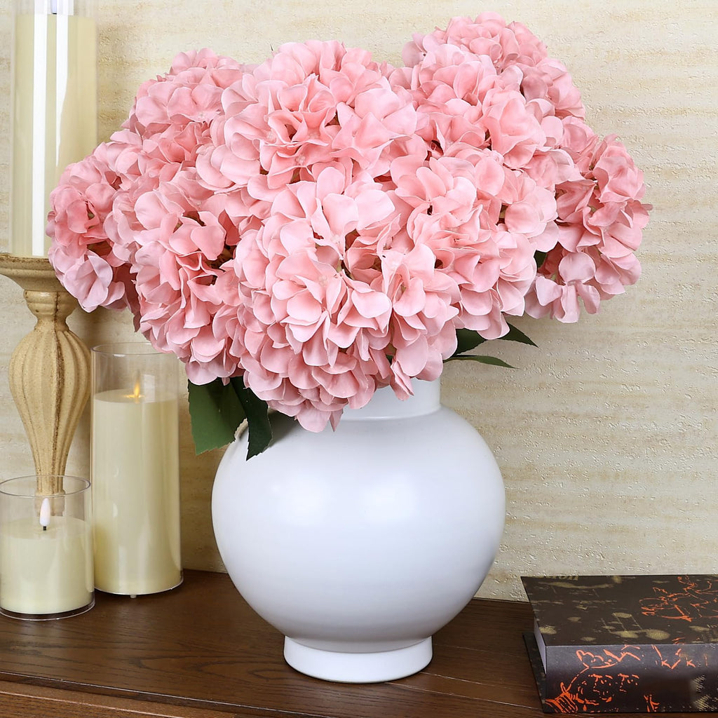 Blush Pink Artificial - 6 Bundles Large 54 Heads