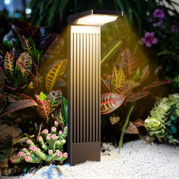 Solar Pathway Lights Outdoor Warm/Cool White, 6Pack