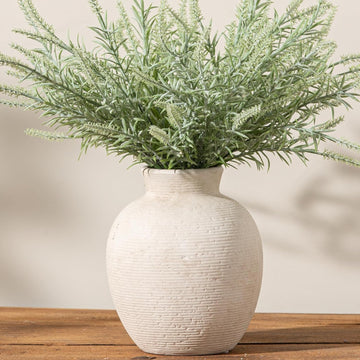 Ceramic Flower Vase Home Decor - Farmhouse Table Vases Rustic Vintage