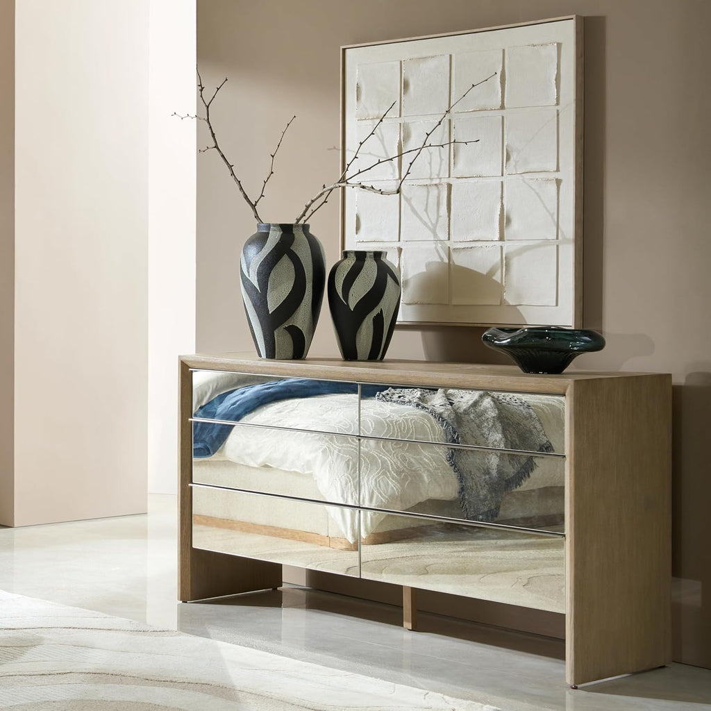 Inspired Handblown Glass Calla Decorative Bowl, Blue