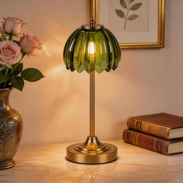 Rechargeable Cordless Table Lamp, 3 Color Temps & Stepless Dimming