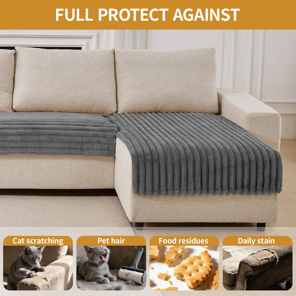 Waterproof Couch Covers for Sectional Sofa, L Shaped Couch Cover