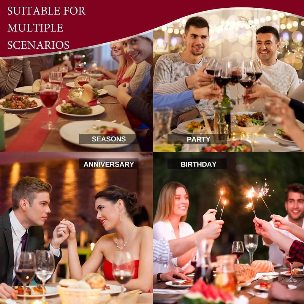 Hand-Blown Crystal Glass Wine Decanter with Built-in Aerator & Golden Peak Base - 750 ml Red Wine Carafe for Dinner